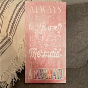 Mermaid Hanging Sign